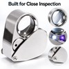40X Jeweler's Loupe with LED & UV Light – Folding