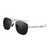 RCXKOOM Men's Aviator Sunglasses American Army Military Pilot Polarized Sunglasses