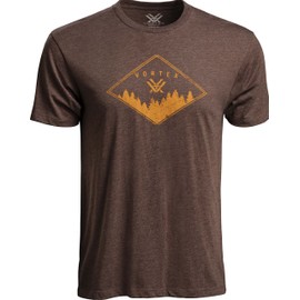 Vortex Optics Diamond Crest Shirts (Brown Heather, Large)