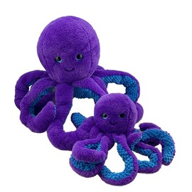 Stuffed Animal Otto The Octopus Plush Toy - 8 inch Adorable and Playful plushie Inkfish Animal, Companion Cuddly and Huggable for Kids