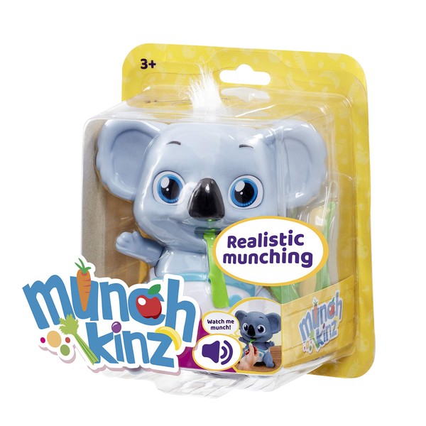 Munchkinz Interactive pet Koala with 30+ Sounds and Movement, Multi-Colour