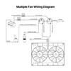 Speedway Electric Fan Relay Wiring Kit, 195 Degree On