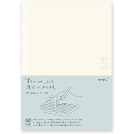 Midori 15003006 MD Notebook, A5, Grid Ruled