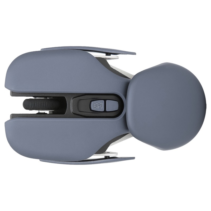 Ergonomic Wireless Mouse Inbuilt Battery Adjustable DPI Electroplating Process Integrated