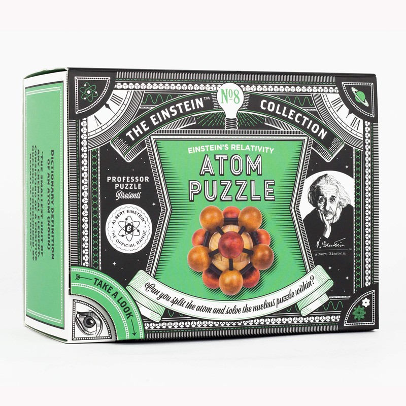 The Einstein Collection Atom Puzzle - 2 Part disentanglement &