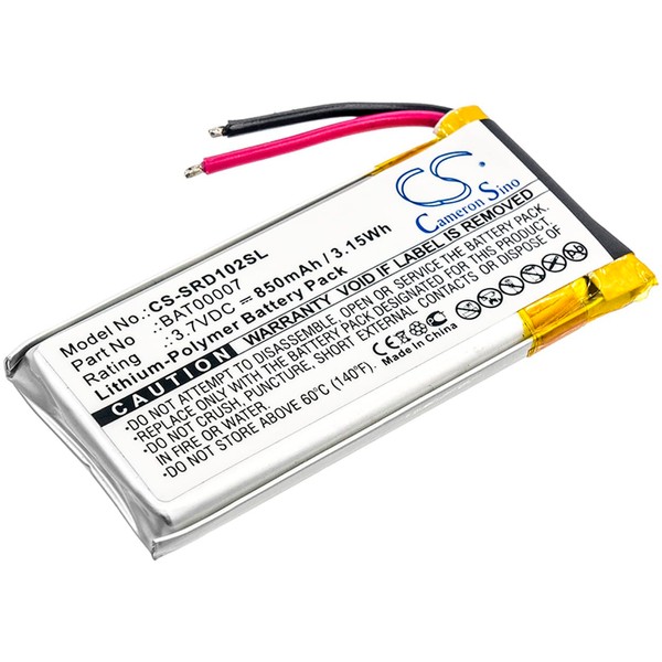 Technical Precision Replacement for Cardo Scala Rider PACKTALK Battery