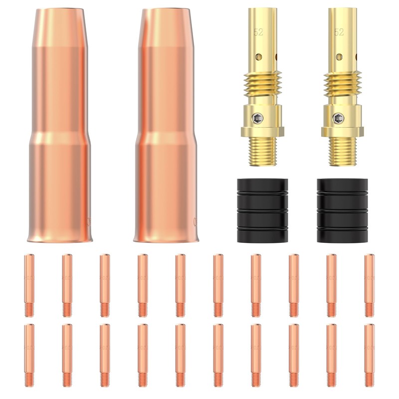 YESWELDER MIG Welding Gun Kit .045" Tip-Nozzle-Diffuser-Adapter for Lincoln Magnum