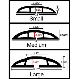 Electriduct Medium Plastic Flexible Floor Cord Cover Cable Protector and Wire Concealer - Includes Double Sided Tape - 10 Feet - Black