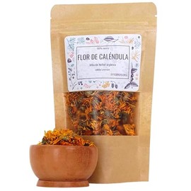 Pasión Orgánica - FLOR DE CALÉNDULA ORGÁNICA pétalos deshidratados té infusión aromaterapia cosmética - Caléndula