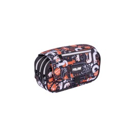 MILAN® Fingers Special Series 4 Zip Pencil Case with Flap