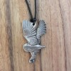 TaylorCustom Barn Owl Necklace - Owl Pendant, Bird Watcher, Ornithology