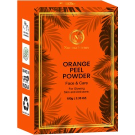 Nuerma Science Natural Orange powder For Glowing Skin & Removing Pimples, Scars & Boosten Collagen (Orange Peel) (100 g)