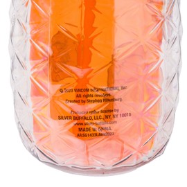 Silver Buffalo Bob Esponja y Gary Pineapple - Vaso de doble pared con tapa y pajita, 16 onzas