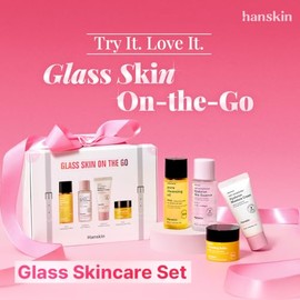 Hanskin- Set de cuidado de la piel esencial para viajes de Hanskin ¡Brillo hidratante para llevar! Perfecto para quienes viajan constantemente y son a