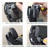 MIRTUX Tyre | Replacement Rubber Compatible with Roomba 500, 600,