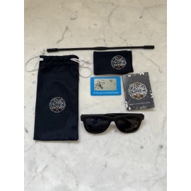 Baby Sunnies NEW In Box Black Flexible Polarized Baby Sunnies glasses with Strap 0-24 Months