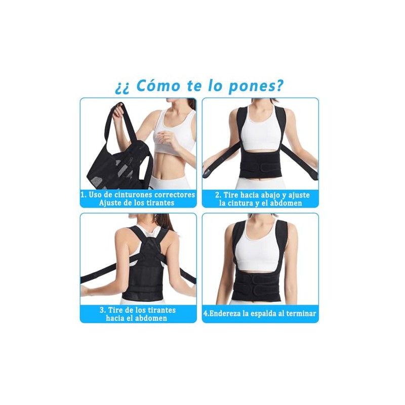 Corrector de Postura para Hombres y Mujeres