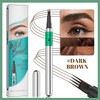 2PCS Microblading Eyebrow Pen, Waterproof, Long-Lasting Formula for Natural, Full