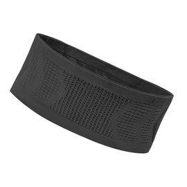 Universal Running Belt, Multifunctional Breathable Concealed Knitted Waist Bag, Running Belt, Tight Fit, Belt for Outdoor Sports for Running, Jogging, Cycling, black, Modern