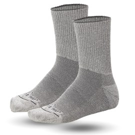 VITAL SALVEO CS-7505 Compression Seamless Crew Socks, Long, Vital Salveo, gray (light gray)