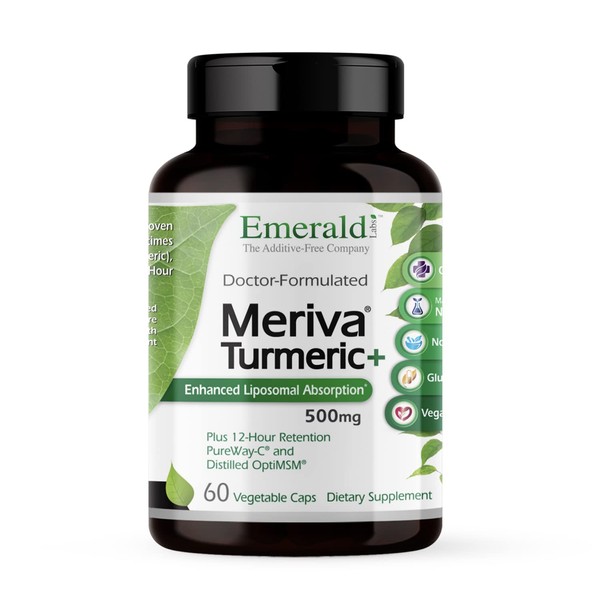 Emerald Labs Meriva Turmeric Plus - Formulated with Turmeric, OptiMSM