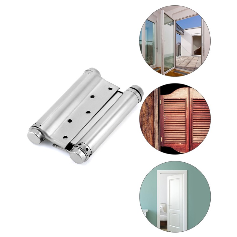 QWORK Heavy Duty Cafe Saloon Bars Door Swing Hinges, 4