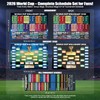 2026 World Cup Soccer Dry Erase Wall Chart Poster Set