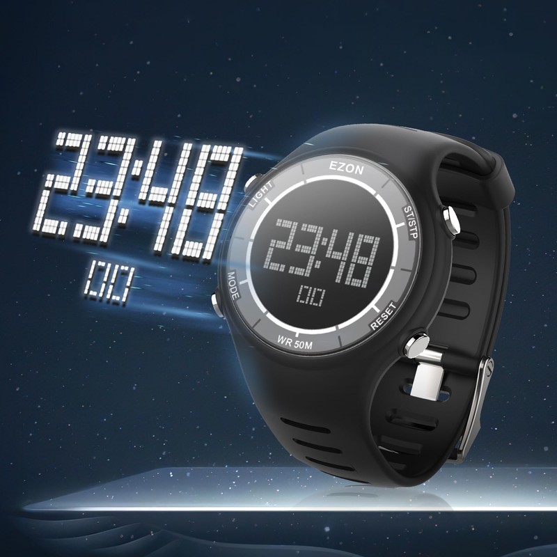 EZON L008C01 Running Watch Sport Watch IP67 Waterproof Dustproof Large