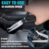 DURATECH Electrical Disconnect Pliers, 8-inch Automotive Electrical Connector Pliers, Automotive