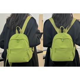 JIANLINST Mini Backpack for Women, Fashion Small Backpacks for Ladies Girls Lightweight Nylon Casual Travel Daypacks (Blue)