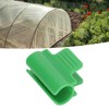 Plastic Greenhouse Clip,24Pcs Single Head Cover Net Tunnel Hoop,Garden Frame