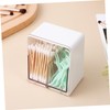 BUGUUYO Cotton Balls Storage Multi-functional Cotton Swab Box Perfect Present