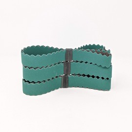 1X72 Knife Maker's Scalloped Edge Sanding Belts Extra Flexible Finishing Belts fit 2X72 Belt Sander Great for odd shapes and Knife Handle Contours (3 PK. 120 Grit)