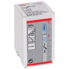 Bosch 2608631964 Jigsaw Blade T 118 A, Silver