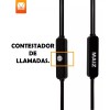 Maíz 4pz Audifonos Alambrico Manos Libre Microfono In Ear Celular