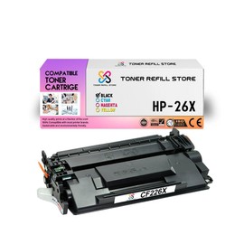 Toner Refill Store Compatible Toner Cartridge Replacement for HP 26X CF226X High Yield Works with HP Laserjet Pro M402d M402dn M402n M426dw M426fdn Printers (Black, 1 Pack) - 9,000 Pages