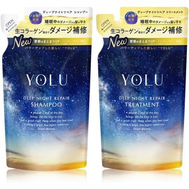 YOLU Shampoo Treatment Set Refill Deep Night Repair