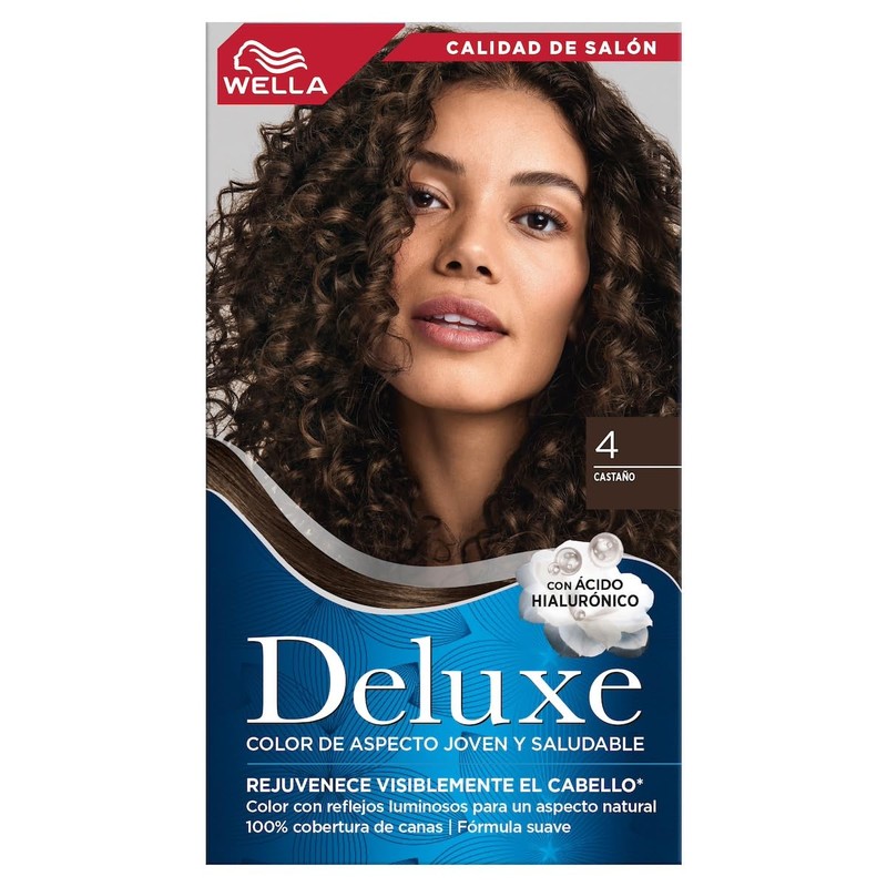 Deluxe Tinte Permanente 4 Castaño
