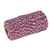 MECCANIXITY Twine Packing String Wrapping Cotton Twine 100M/109 Yard Red