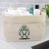 Large 'Elusive Yeti' Canvas Organiser/Storage Bag (OR00034746)