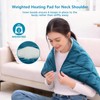 Weighted Heating Pad for Back & Period, FSA Eligible, 17x33,