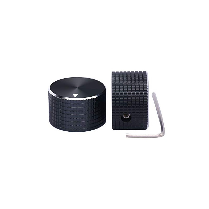 Taiss 2pcs 6.4mm 25 * 15mm General Aluminum Electric Guitar