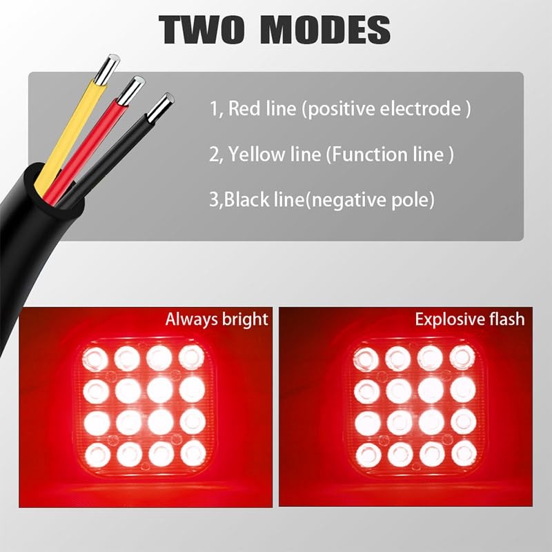 Super Bright LED Strobe Light, Daylight, Strobe Flash, Work Light,