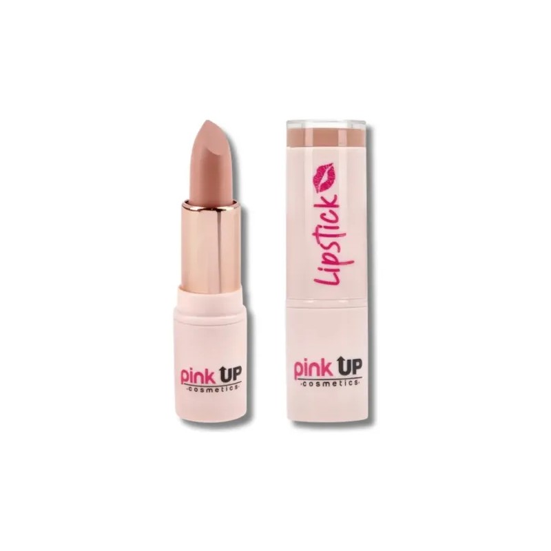 Labial Lipstick Pink Up Mate De Larga Duración