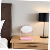 PACKOVE Rotating Cat Ear Desktop Makeup Mirror Clear Cosmetic Vanity