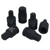 1/2in Drive Impact Impacted Male Torx Star Bit Sockets Stubby
