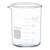 Glass Measuring Low Form Beaker Set 50ml 100ml 250ml Borosilicate