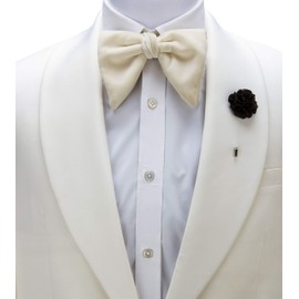 AN KINGPiiN Lapel Pin for Men Handmade Bunch Flower Brooch Suit Stud, Shirt Studs Men's Accessories for Men (Brown)