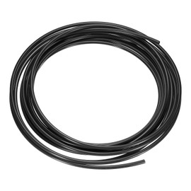 sourcing map Pneumatic Air Line Tubing 8mm OD x 6mm ID 10 Meters(32.8 FT) Air Compressor Nylon Tubes Polyamide Air Tubing Hose Tube for Air Compressor Water Fluid Transfer, Black