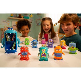 Bandai - Booksy - Pack of 2 Figures and Books - PMB2015